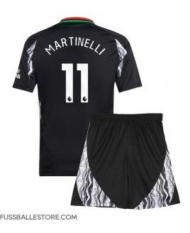 Günstige Arsenal Gabriel Martinelli #11 Auswärts Trikotsatzt Kinder 2024-25 Kurzarm (+ Kurze Hosen)